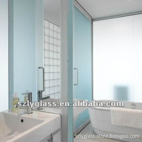 2.8mm-25mm Acid etched tempered glass for wide application